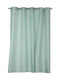 Nef-Nef Shower Shower Curtain Fabric with Hooks 180x180cm Mint 011825