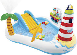 Intex Fishing Fun Play Center Παιδική Πισίνα Φουσκωτή 218x188x99εκ.