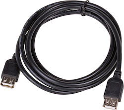 Akyga AK-USB-06 USB 2.0 USB-A Женски към USB-A Женски 1.8м