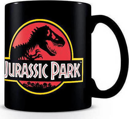 Pyramid International Jurassic Park Κούπα Κεραμική Μαύρη 315ml