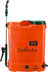 TopGarden Backpack Sprayer Battery with Capacity 16lt