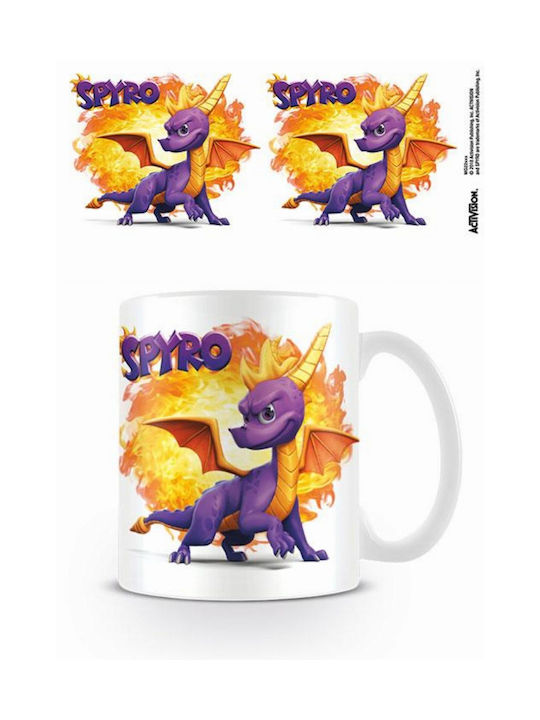 Pyramid International Spyro Fireball Tasse Keramik Weiß 315ml MG25144 1Stück