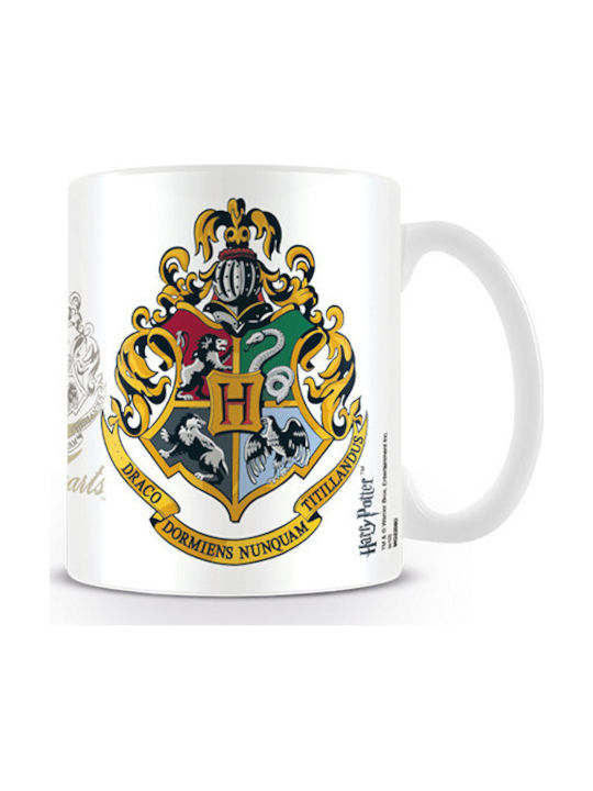 Pyramid International Hogwarts Crest (Harry Potter) Чаша Керамика Бяла 284мл