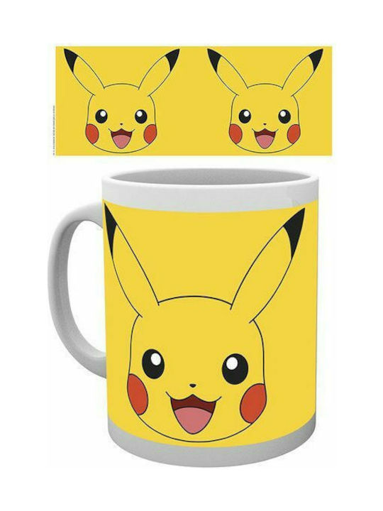 GB eye Pokemon - Pikachu Wärmewechsel Tasse Keramik Gelb 1Stück