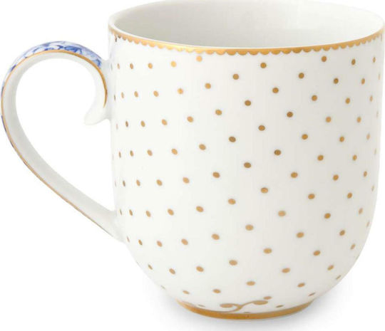 PiP Studio Royal Κούπα από Πορσελάνη Λευκή 260ml PiP Studio Royal Κούπα από Πορσελάνη Λευκή 260ml
