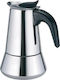 Maestro Cafetieră Pentru Plită Espresso 2 Căni Inox Argintiu