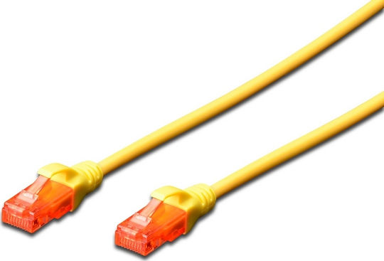 Digitus U/UTP Cat.6 Ethernet Network Cable 1m Yellow