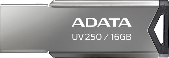 Adata DashDrive UV250 16GB USB 2.0 Stick Γκρι