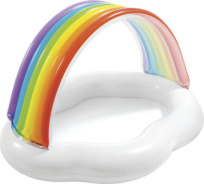 Intex Rainbow Cloud Baby Kinder Pool Aufblasbar 142x119x84cm