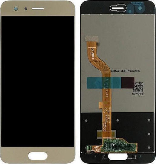 Huawei Οθόνη με Μηχανισμό Αφής για Honor 9 (Χρυσό)