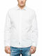 Replay Men's Shirt Long Sleeve Cotton White M4921B.000.80279A-001