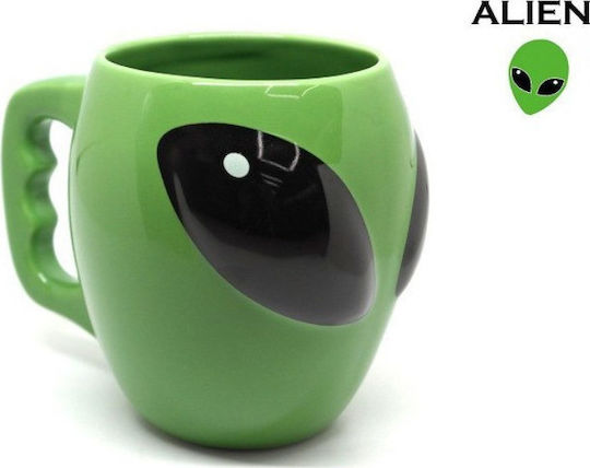 Alien 3D Mug Ceramic Green Alien 3D Mug Ceramic Green