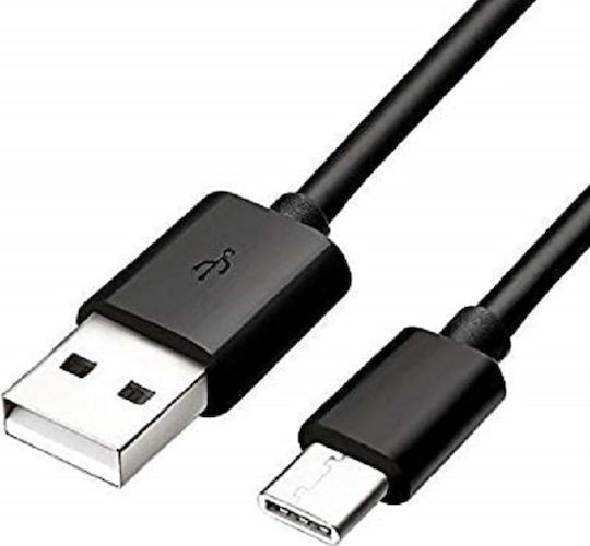 Partner Tele Regular USB 2.0 Cablu USB-C bărbătesc - USB-A Negru 2m Bulk
