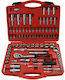 Ratschen- & Steckschlüssel-Sets 1\2" & 1\4" 94Stück
