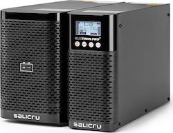 Salicru SLC 1000 Twin PRO2 UPS On-Line 1000VA 1000W with 4 IEC Power Plugs