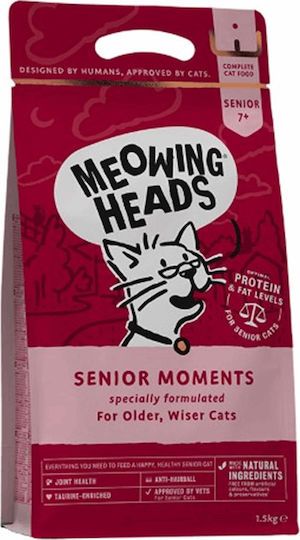 Senior Moments Dry Food for Senior Cats with Fish 1.5kg