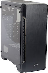 Zalman S3 Gaming Midi-Turm Computergehäuse Schwarz