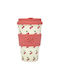 QuyCup Ciliegia Bamboo Cup with Lid Beige 400ml BAMB40-041