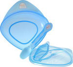 Feeding Set Vital Baby made of Plastic Light Blue 3pcs 702