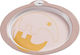 Done by Deer Πιάτο με Αντιολισθητικό Πάτο Contour Powder/ Gold