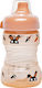 Nip Water Bottle for Learning Bunny Educational Sippy Cup Plastic Orange for 9m+m+ 260ml 753
