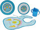 Laken Feeding Set Katuki Saguyaki Sweet Summer made of Melamine 5pcs