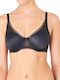 Infinite Sensation Minimizer Minimizer Bra without Padding Underwire Black