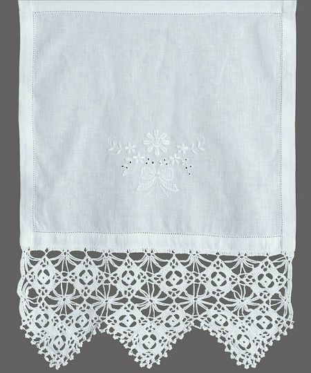Silk Fashion Пердета И Завеси Прозорец С Тунел 6748 Бели 80x150см