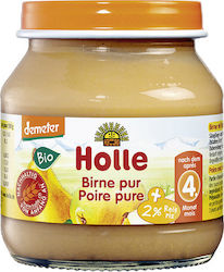 Holle Cremă de fructe Pear Fără gluten pentru 4m+ 125gr