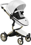 Mima Xari Adjustable 2 in 1 Baby Stroller Suitable for Newborn White / Champagne 13.4kg