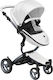 Mima Xari Adjustable 2 in 1 Baby Stroller Suitable for Newborn White / Graphite Grey 13.4kg