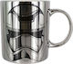 Paladone Star Wars Captain Phasma Tasse aus Porzellan Silber 1Stück