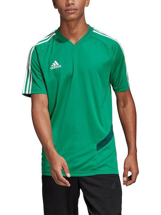 Adidas Tiro 19 Training Jersey Мъжко Спортно Тениска с Къс Ръкав Зелен