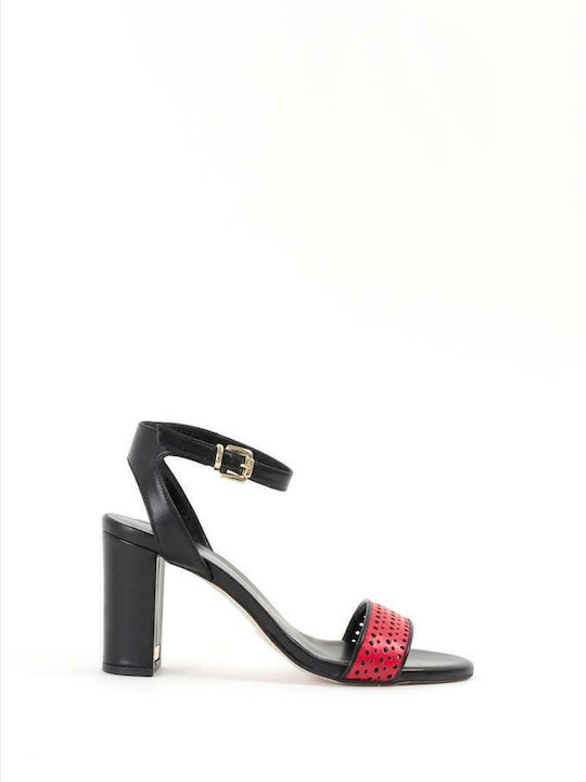 Mourtzi Leder Sandalen Schwarz