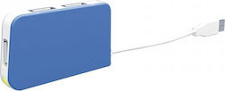 Approx USB Hub 4 Θυρών (USB-A) APHUB4BL
