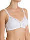 Triumph Cotton Beauty Bra without Padding without Underwire White