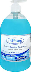 Allways Liquid Soap Marine με Αντλία Ocean 1000ml