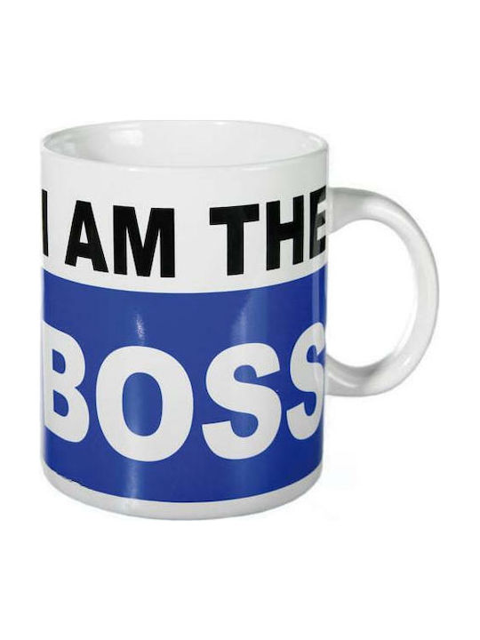 Koupakoupa I am the Boss Cană Ceramică Albă 1000ml 1buc