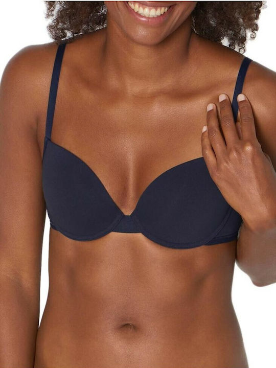 Sloggi 24/7 Cotton WHP Bra with Light Padding Navy Blue