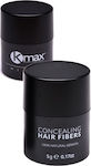 Kmax Milano Hair Building Fibers with Keratin Hair Fibers Travel Καστανό 5gr