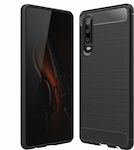 Hurtel Silicone Back Cover Black (Huawei P30)