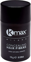 Kmax Milano Hair Building Fibers with Keratin Hair Fibers Regular Πυρόξανθο 15gr