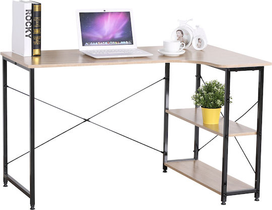 Γραφείο Edge 120x73x75εκ. Μαύρο / Sonoma Γραφείο Edge 120x73x75εκ. Μαύρο / Sonoma