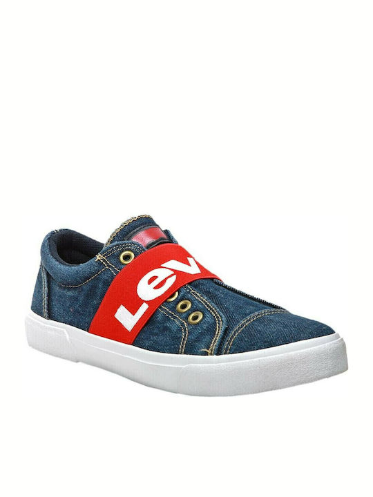 Bermuda Elastic Kids Sneakers Slip-on Blue