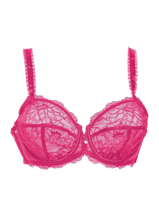Character Bra without Padding Fuchsia