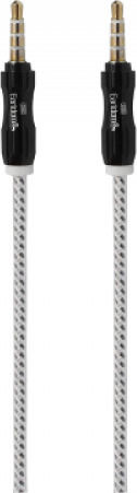 Earldom Καλώδιο Ήχου 3.5mm male - 3.5mm male Μαύρο 1m AUX07