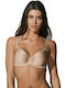 Luna Breeze Spacer Bra with Light Padding Underwire Beige