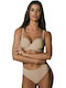 Luna Secret Sense Bra with Light Padding Underwire Beige