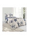 Saint Clair Sheet Set Single Cotton Galaxy Blue 160x250cm 2pcs