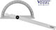 Vogel Steel Angle Ruler with Protractor 15cm